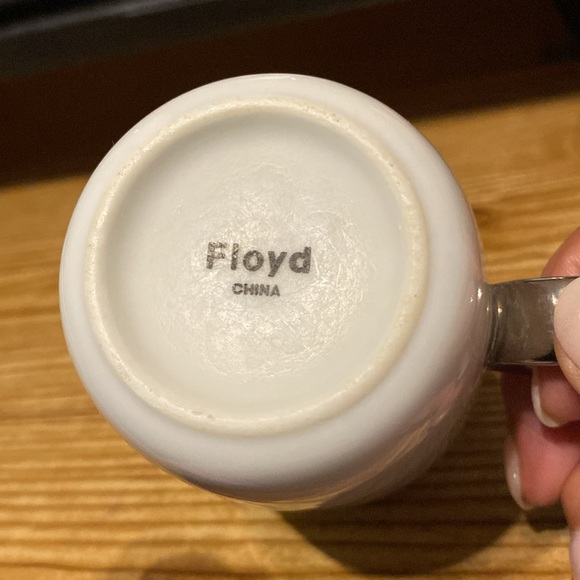 Floyd 8oz. White Ceramic Coffee Mug - Picture 3 of 4